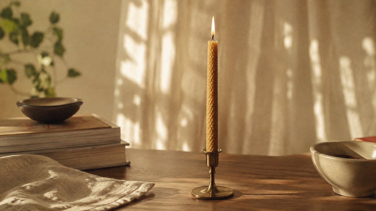Beeswax Candles: The Real Difference, Not the Air-Purifier Myth