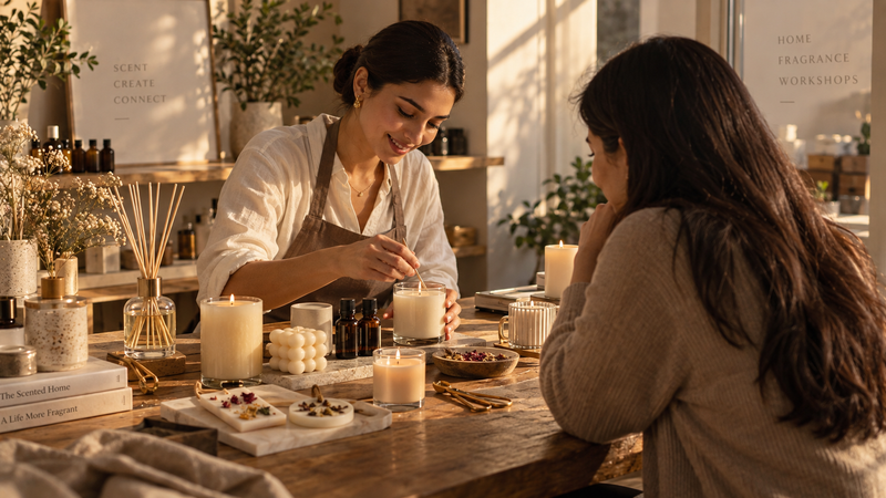 Home Fragrance Classes in Delhi: What a Candle-Only Class Leaves Out