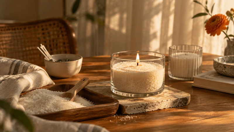 Sand Wax: The Candle Format You Can Refill, Restyle, and Make Your Own