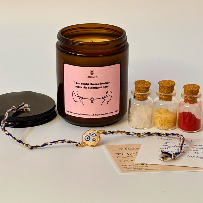 Mini Rakhi Gift Hamper | Watermelon & Sugar