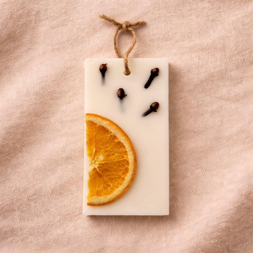Citrus Sorbet | Orange and Clove Wax Tablet