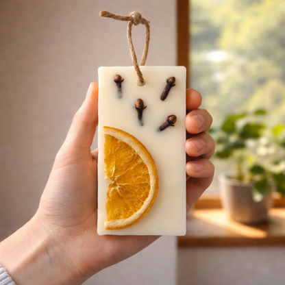 Citrus Sorbet | Orange and Clove Wax Tablet
