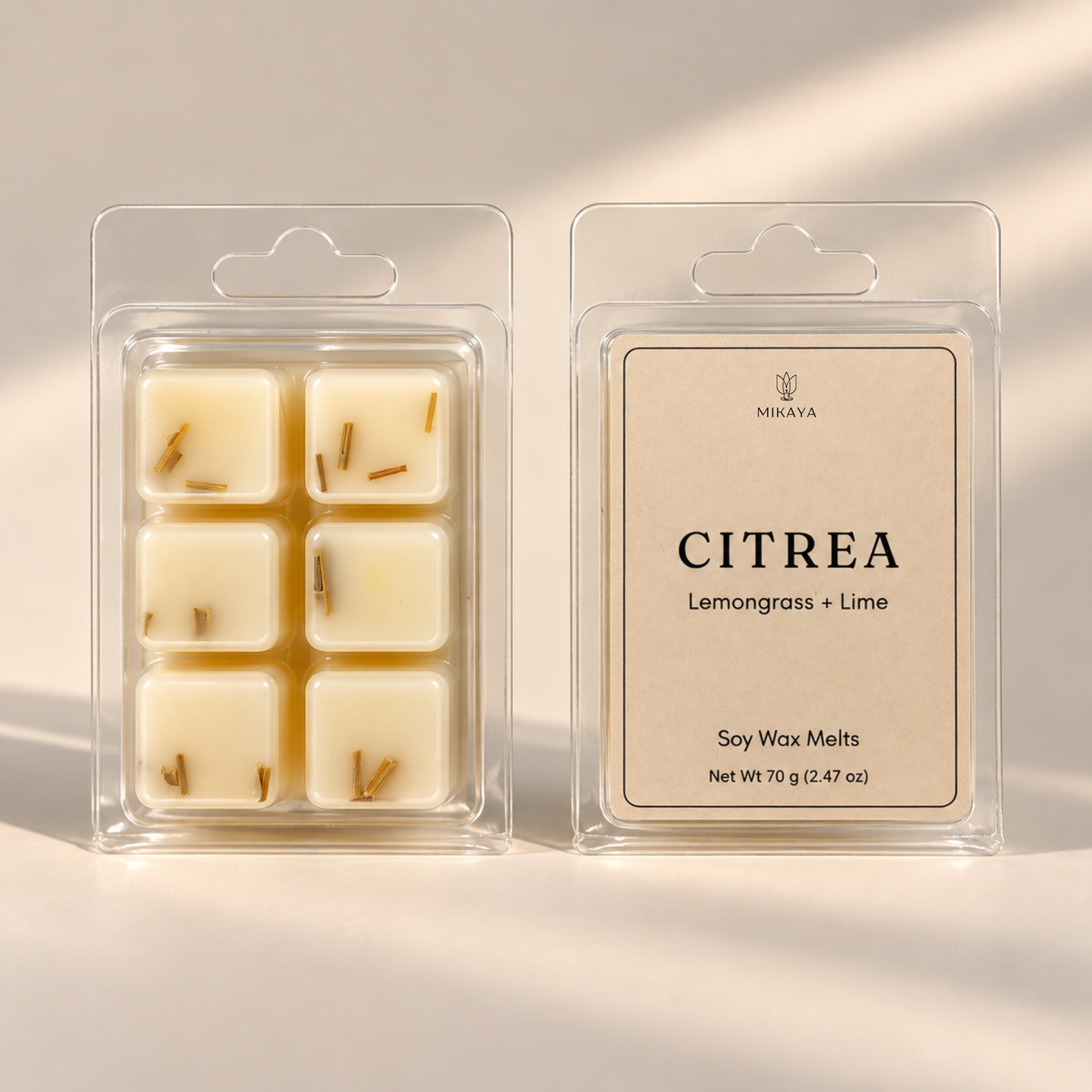 Citrus | Lemongrass & Lime Wax Melts