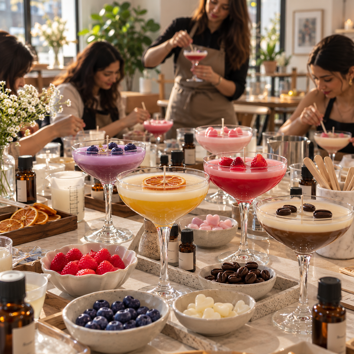 Cocktail Candle-Making Workshop