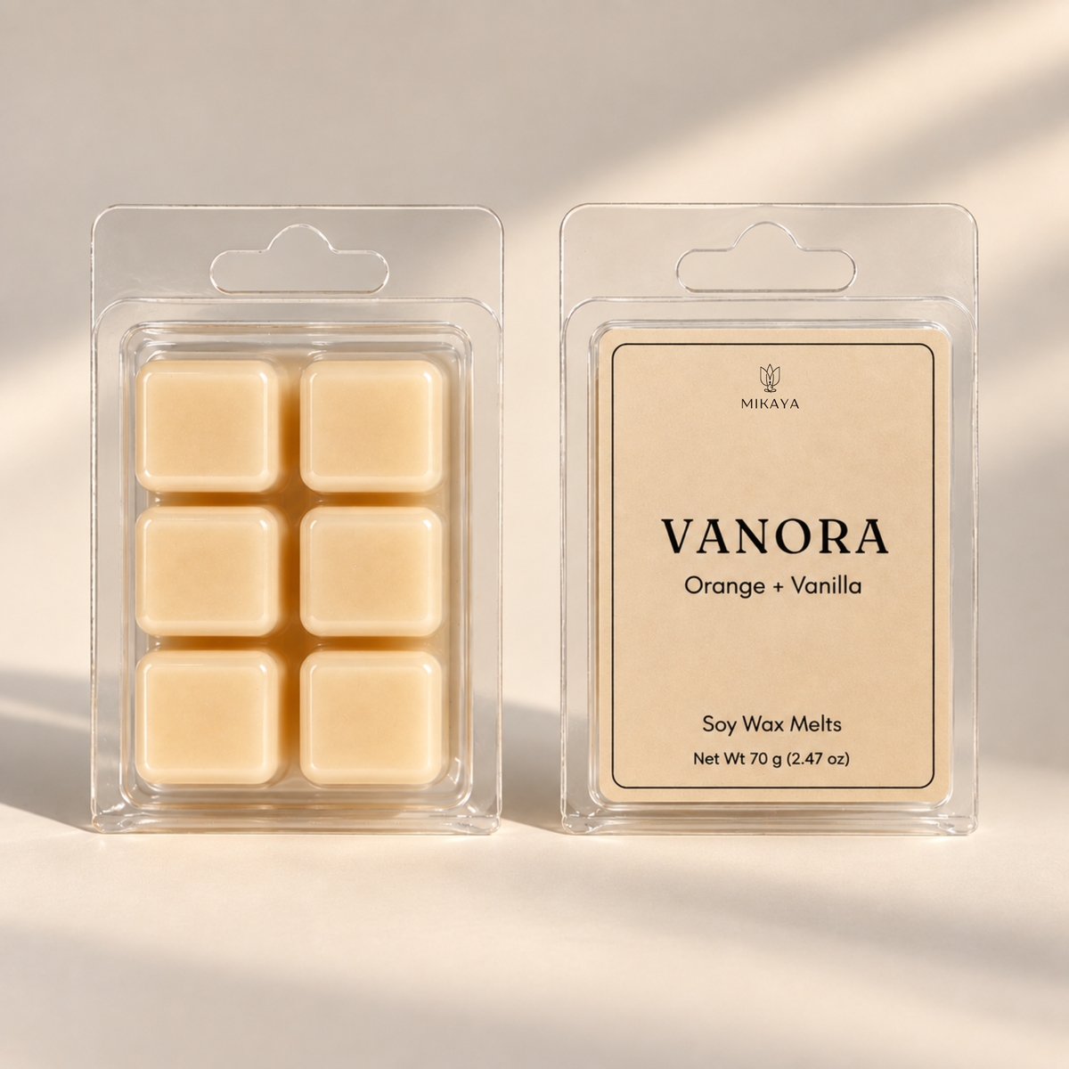 Vanora | Orange & Vanilla Wax Melts